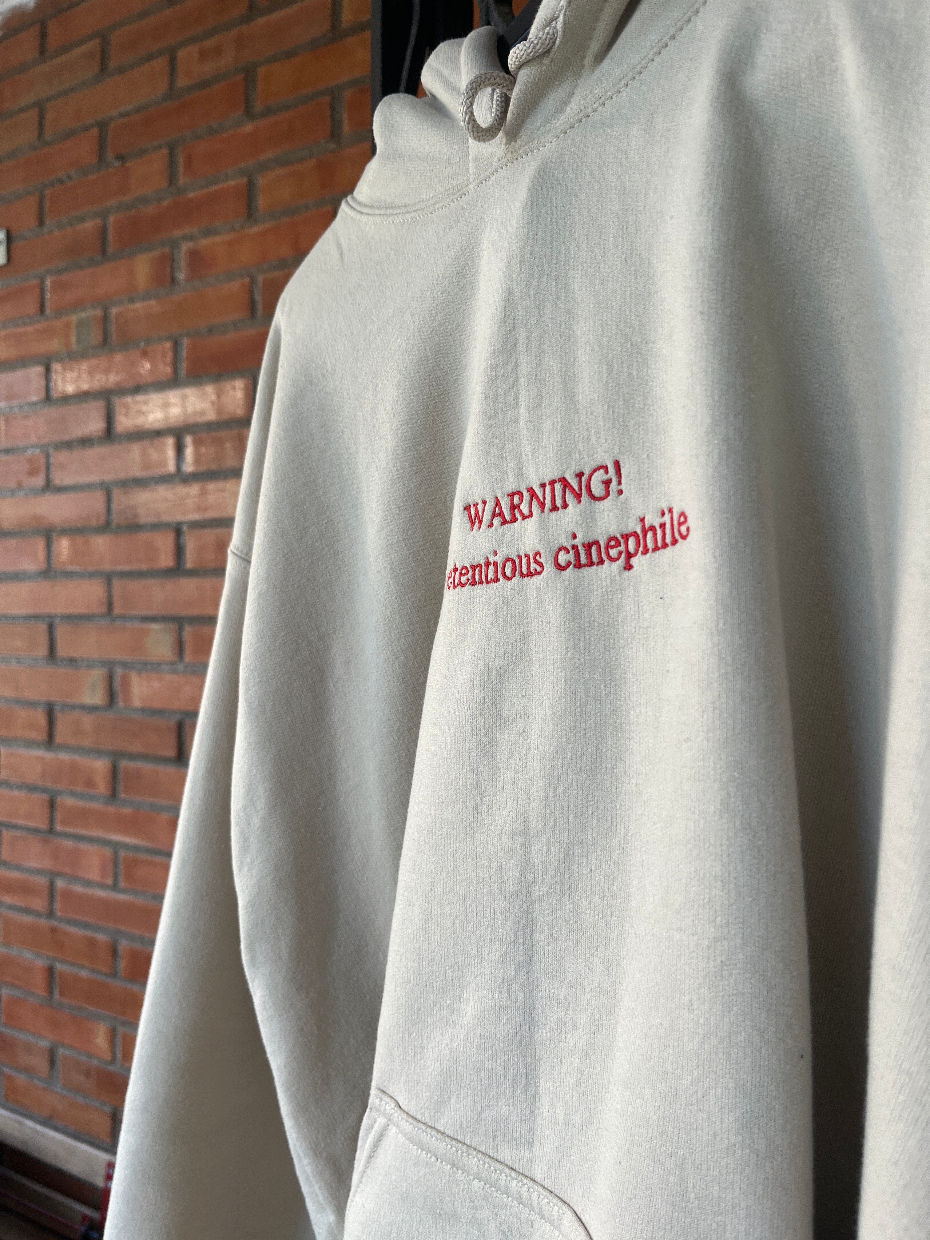 WARNING! pretentious Cinephile  - Unisex Hoodie